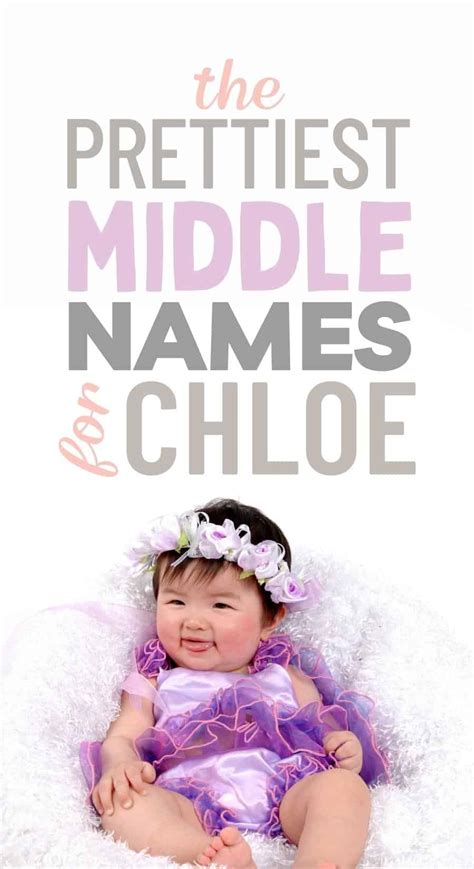 unique middle names for chloe.